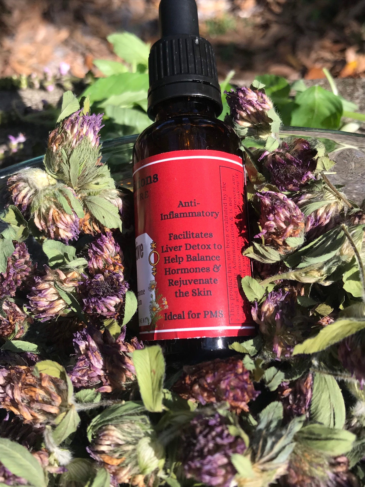 Sacred Temple Tincture: Hormone Balancing, Liver & Lymph Support