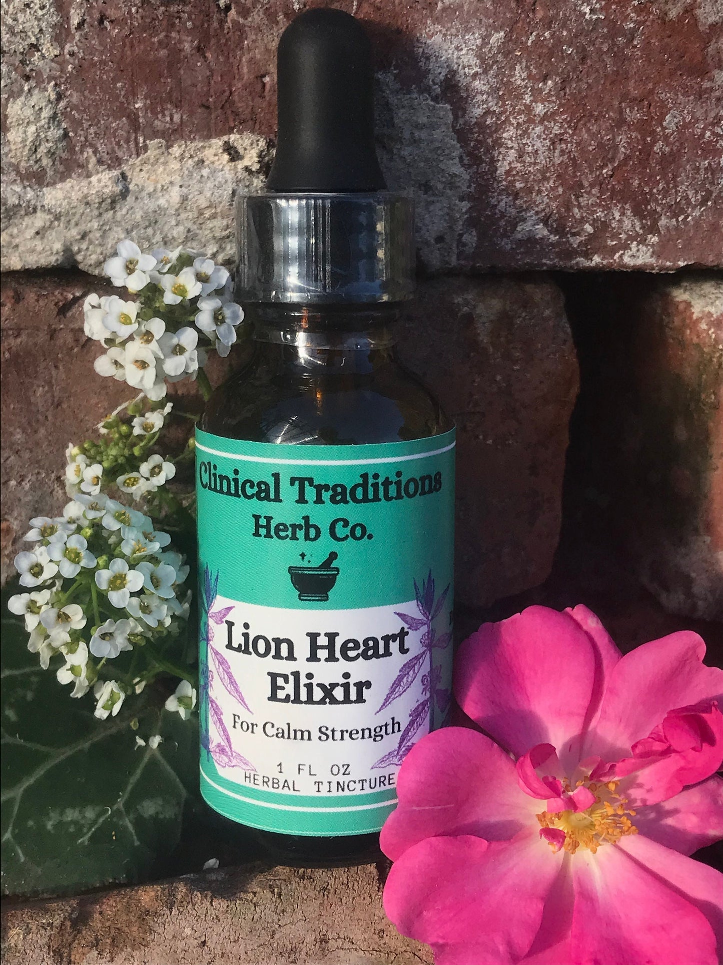 Lion Heart Elixir Tincture:  Reduce Stress
