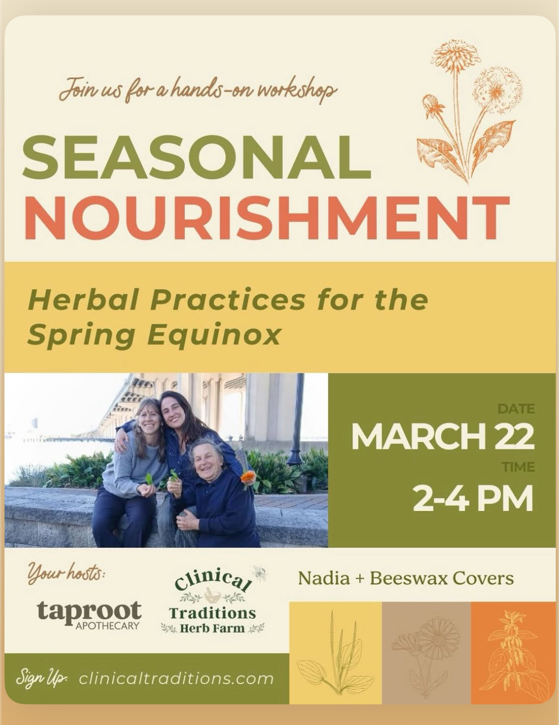 Spring's Herbalism Workshop: March 22nd, 2026