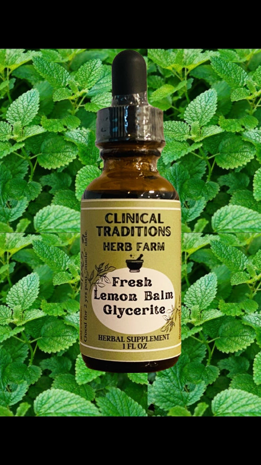 Lemon Balm Glycerite