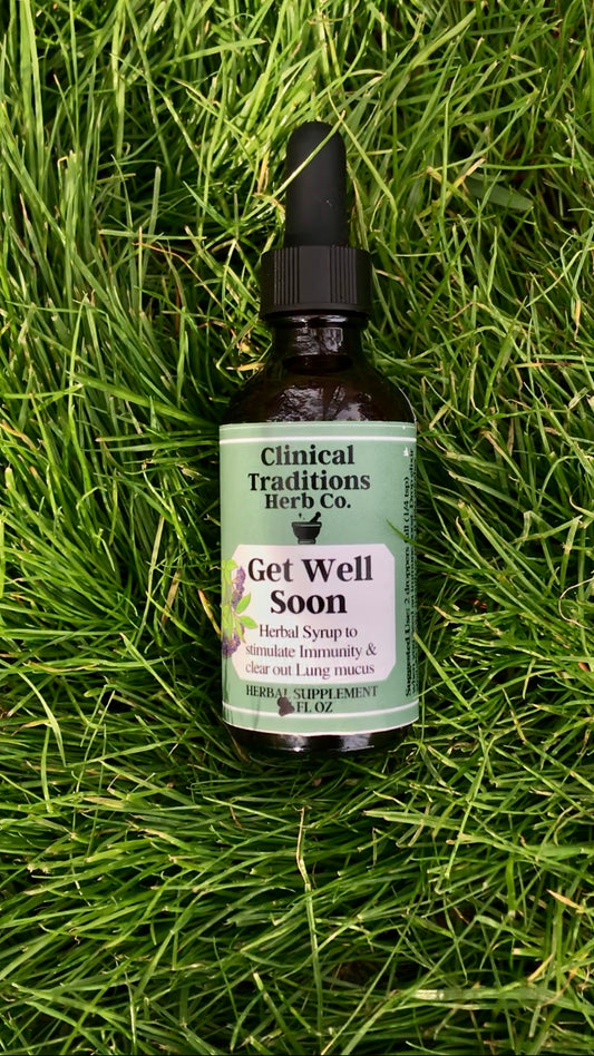 Get Well Soon: herbal cough syrup