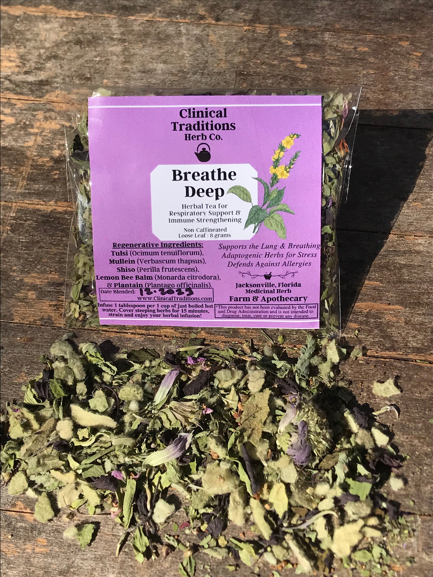 Breathe Deep Herbal Tea