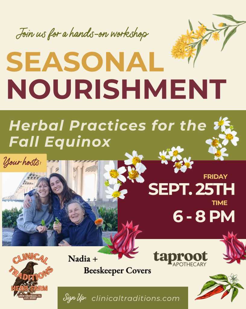 Seasonal Nourishment: Fall Equinox Herbal Workshop