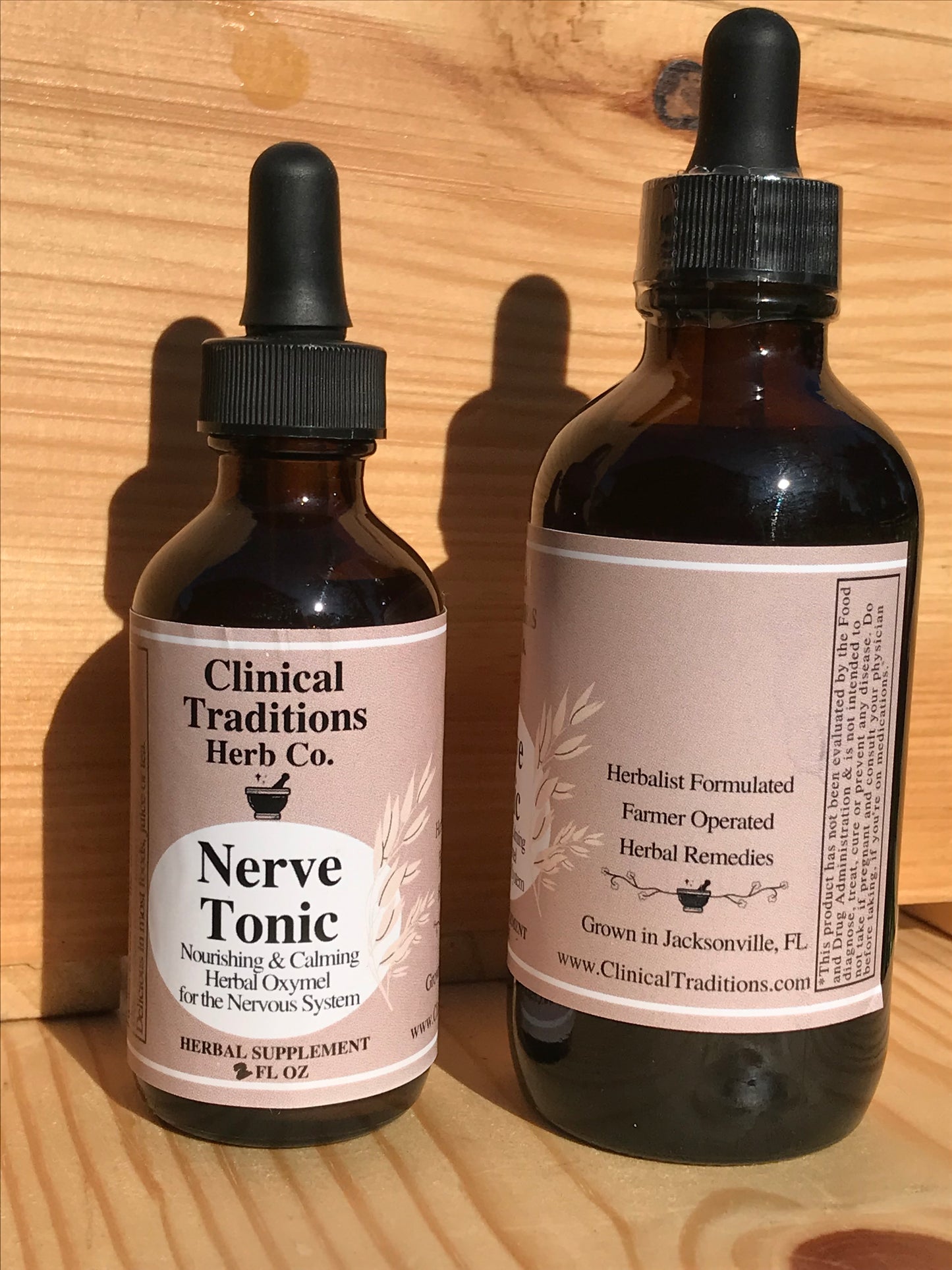 Nerve Tonic: an Herbal Vinegar supplement for the Nervous System