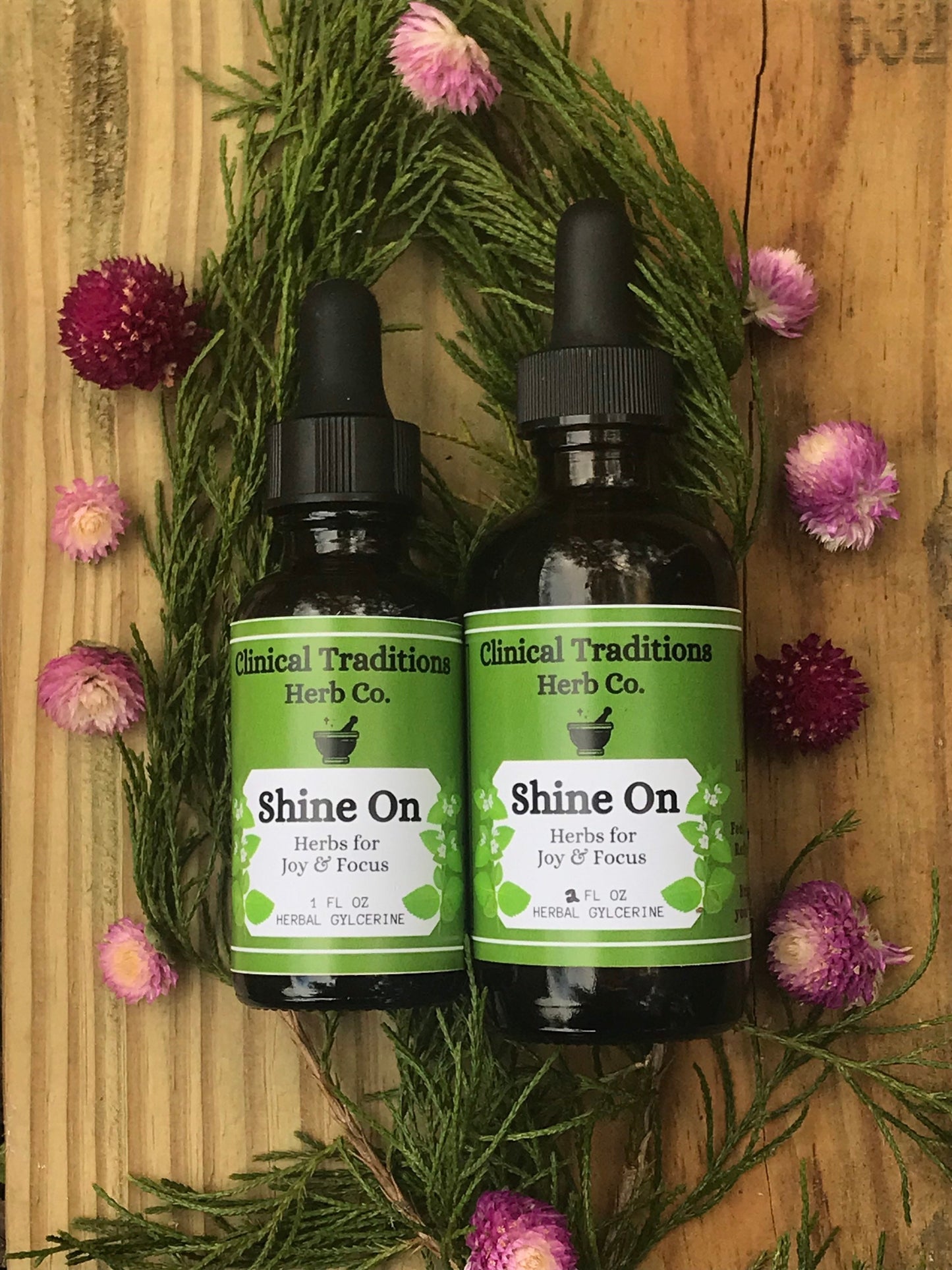 Shine On: Anti-Viral Herbal Glycerine