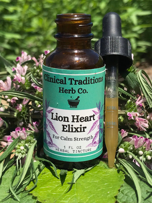 Lion Heart Elixir Tincture:  Reduce Stress